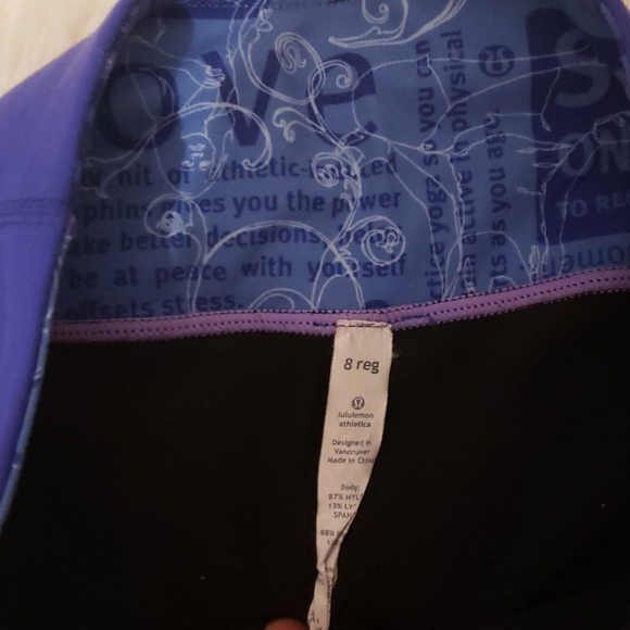 Lululemon sweat pants size 8 - Picture 3 of 6
